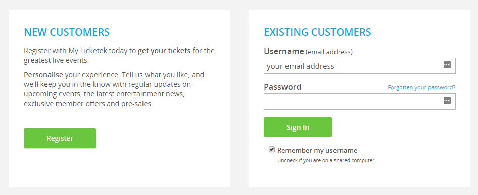 Ticketek Contact